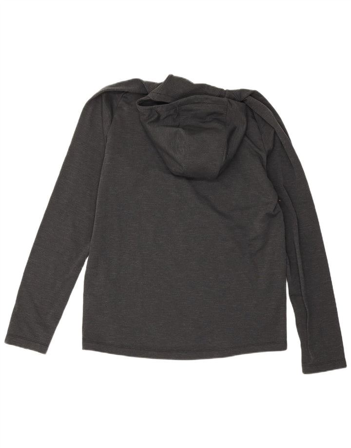 Nike Mens Dri Fit Hoodie Jumper Medium Black Polyester