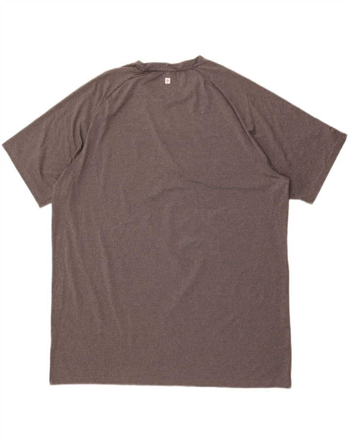 Mountain Warehouse Mens T-Shirt Top 2XL Grey Polyester