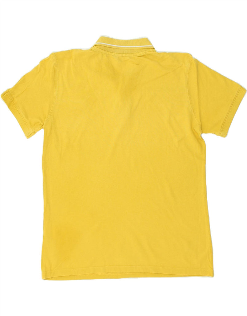 CARRERA Mens Polo Shirt Large Yellow Cotton | Vintage Carrera | Thrift | Second-Hand Carrera | Used Clothing | Messina Hembry 