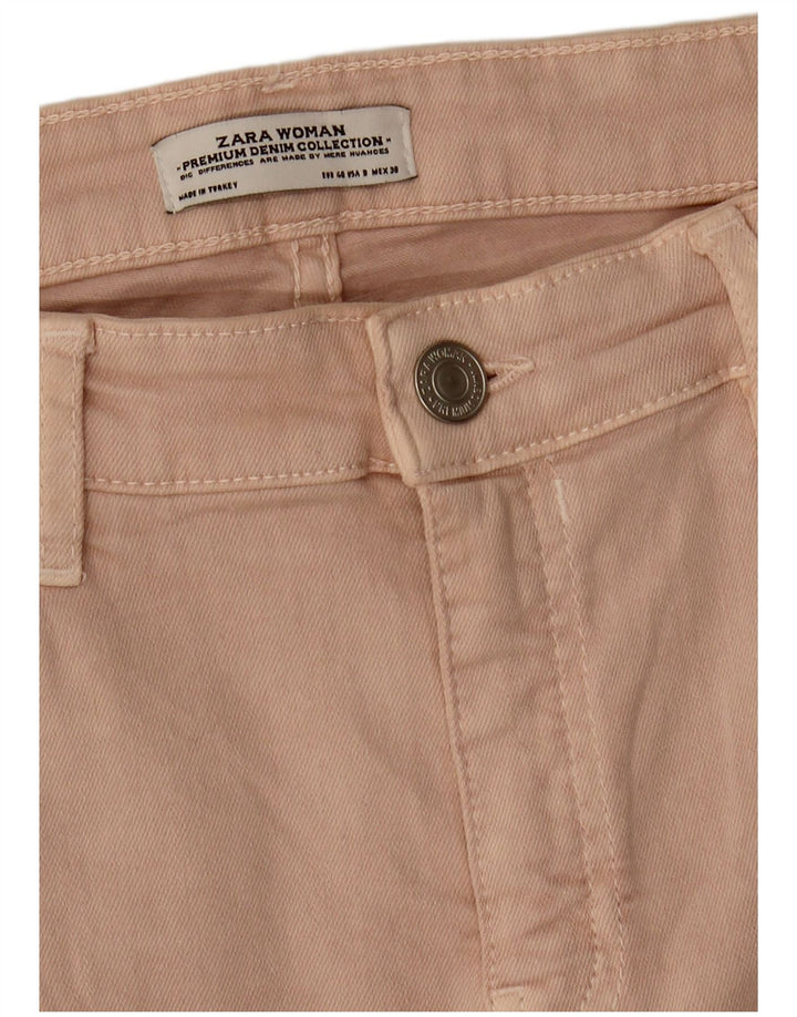 Zara Womens Skinny Jeans EU 40 Medium W30 L27 Pink