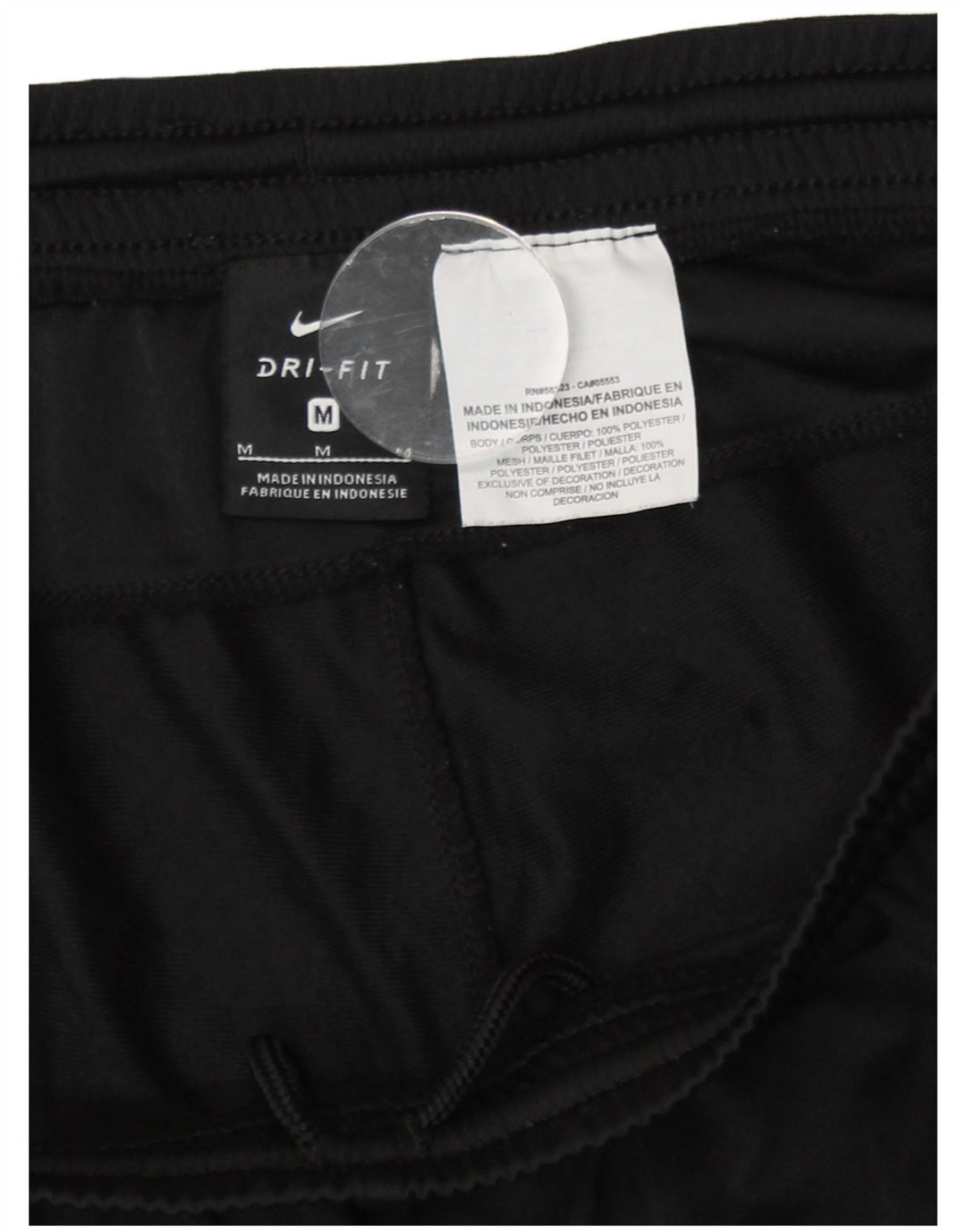 Nike Mens Tracksuit Trousers Joggers Medium  Black Polyester Sports