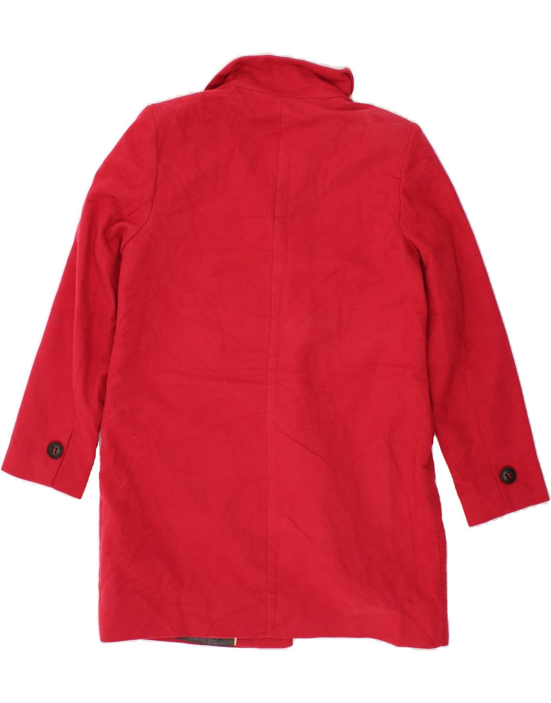 WHITE STUFF Womens Overcoat UK 10 Small Red Cotton Vintage White Stuff and Second-Hand White Stuff from Messina Hembry 