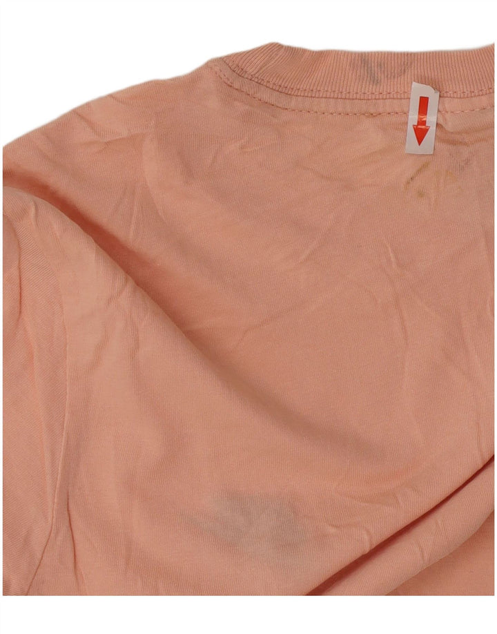 Nike Mens T-Shirt Top Small Pink Cotton