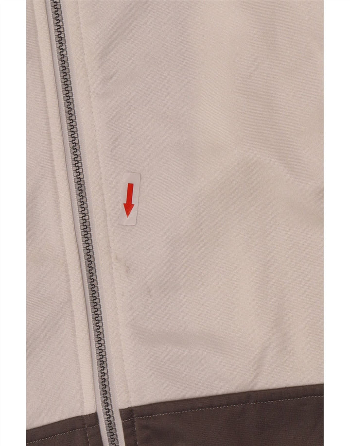 Champion Mens USA Graphic Tracksuit Top Jacket Medium White Colourblock