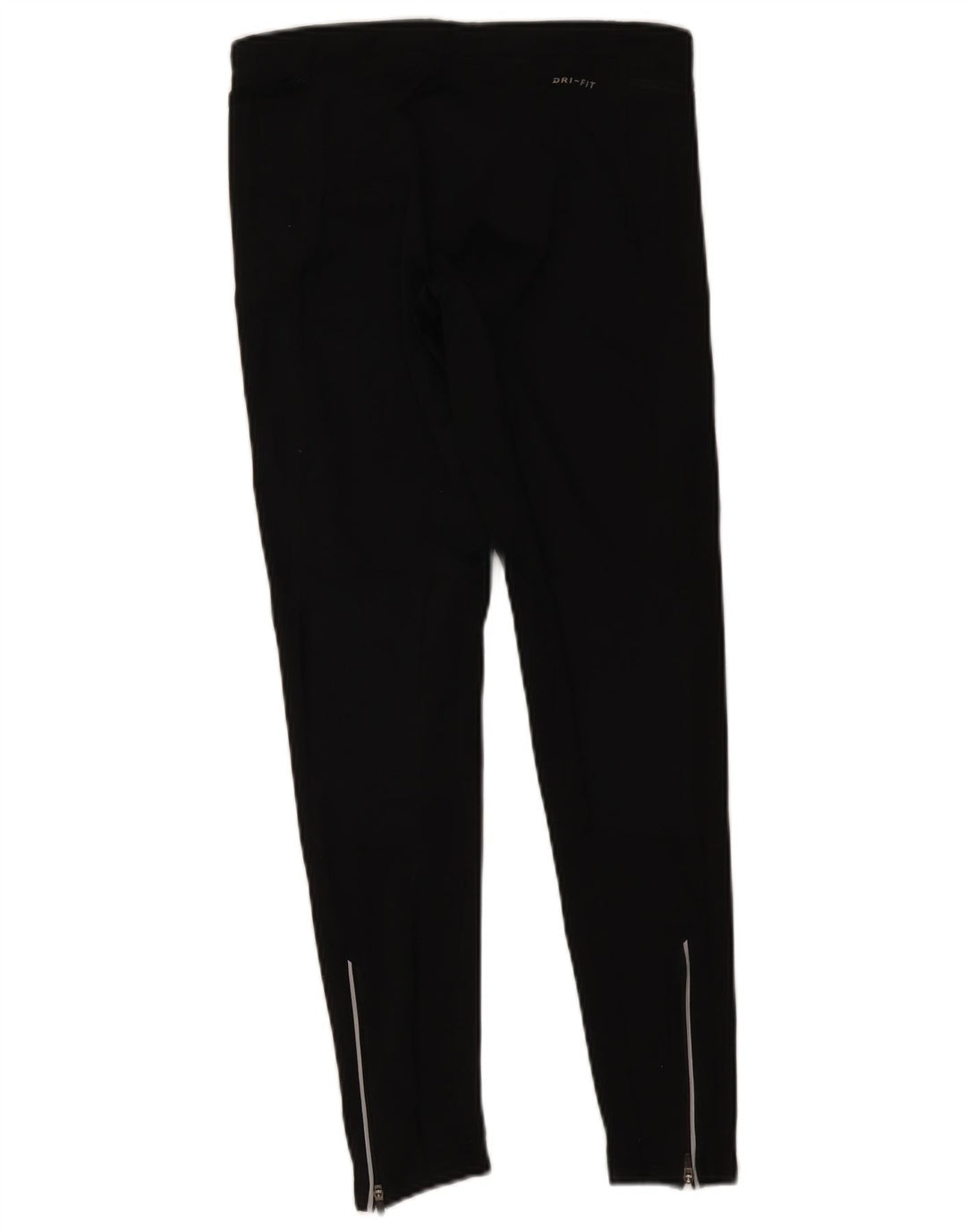Nike Womens Dri Fit Leggings UK 12 Medium Black Polyester