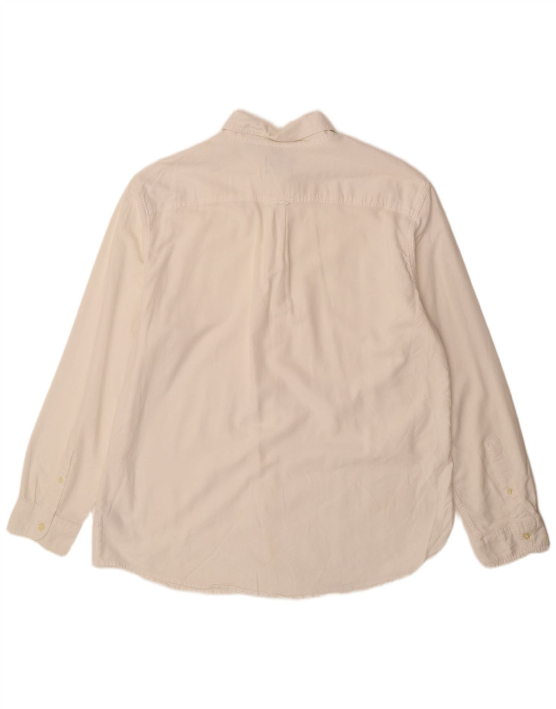 Chaps Mens Classic Oxford Shirt XL White Cotton