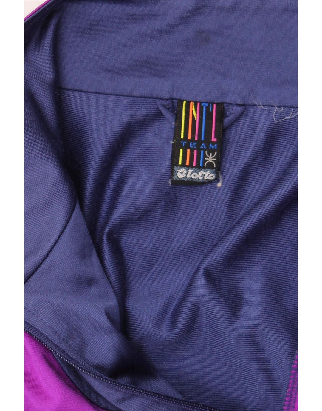 Lotto Mens Tracksuit Top Jacket XL Navy Blue Floral