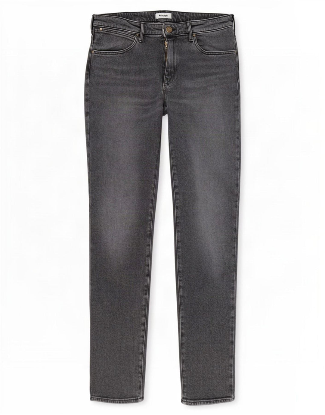 Wrangler Mens Slim Jeans W32 L32 Grey Cotton