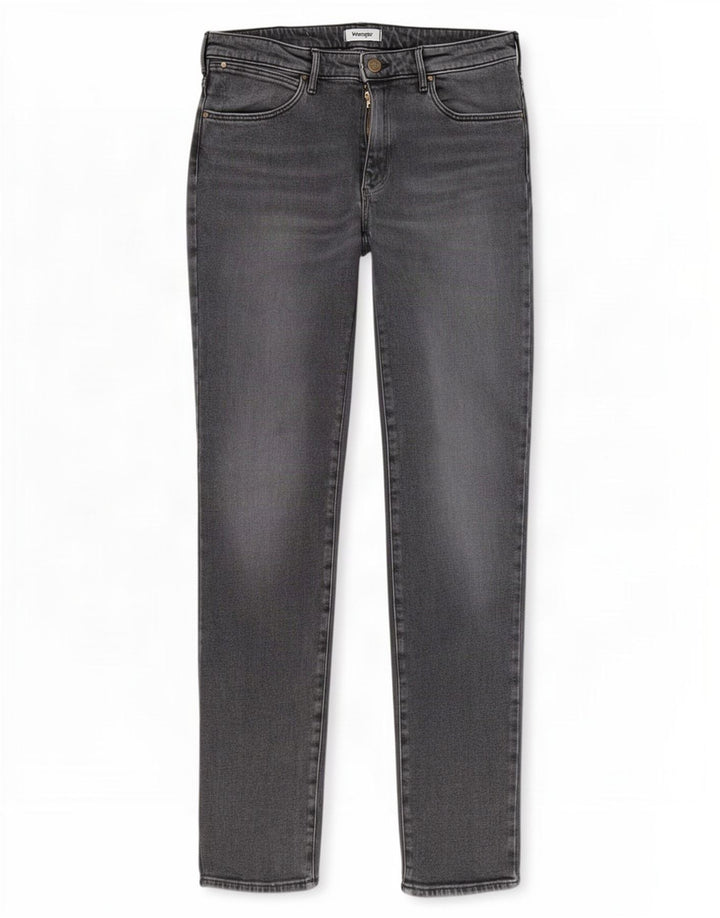 Wrangler Mens Slim Jeans W32 L32 Grey Cotton