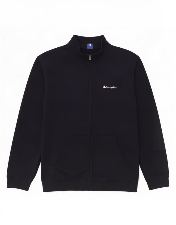 Champion Mens Tracksuit Top Jacket 3XL Navy Blue Cotton