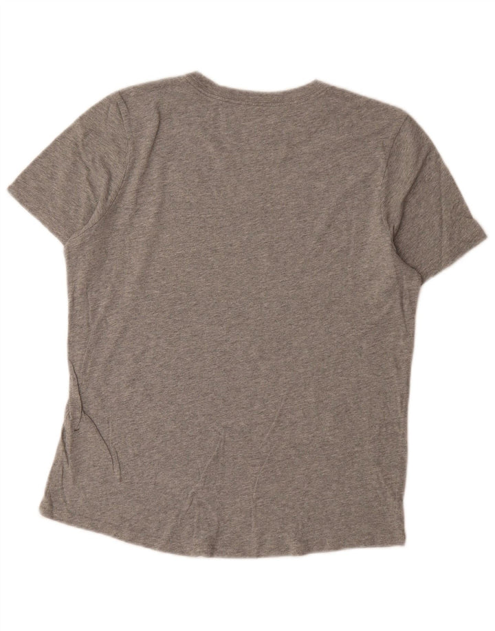 Nike Mens T-Shirt Top Small Grey Flecked Cotton