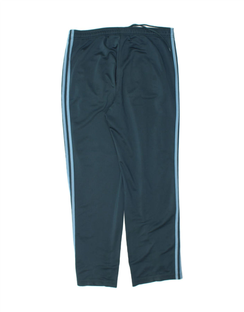 ADIDAS Mens Tracksuit Trousers UK 38/40 Medium W38 L31 Green Polyester Vintage Adidas and Second-Hand Adidas from Messina Hembry 