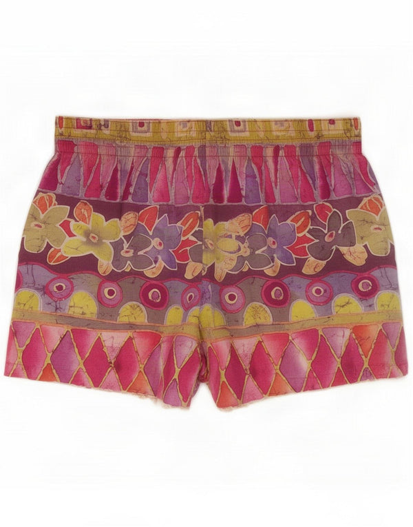 Byblos Womens Shorts IT 50 XL Multicoloured Floral Beach
