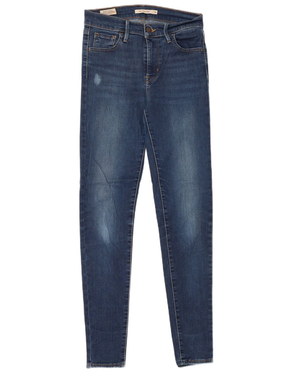 Levi's Womens 720 Super Skinny Jeans W26 L30 Blue Cotton