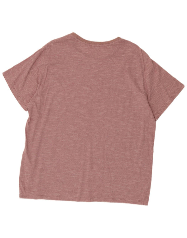 Levi's Mens Standard T-Shirt Top XL Pink Pinstripe Cotton