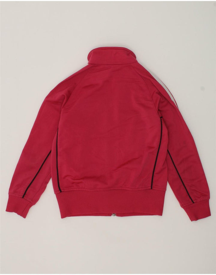 ADIDAS Girls Tracksuit Top Jacket 5-6 Years Pink Polyester | Vintage Adidas | Thrift | Second-Hand Adidas | Used Clothing | Messina Hembry 