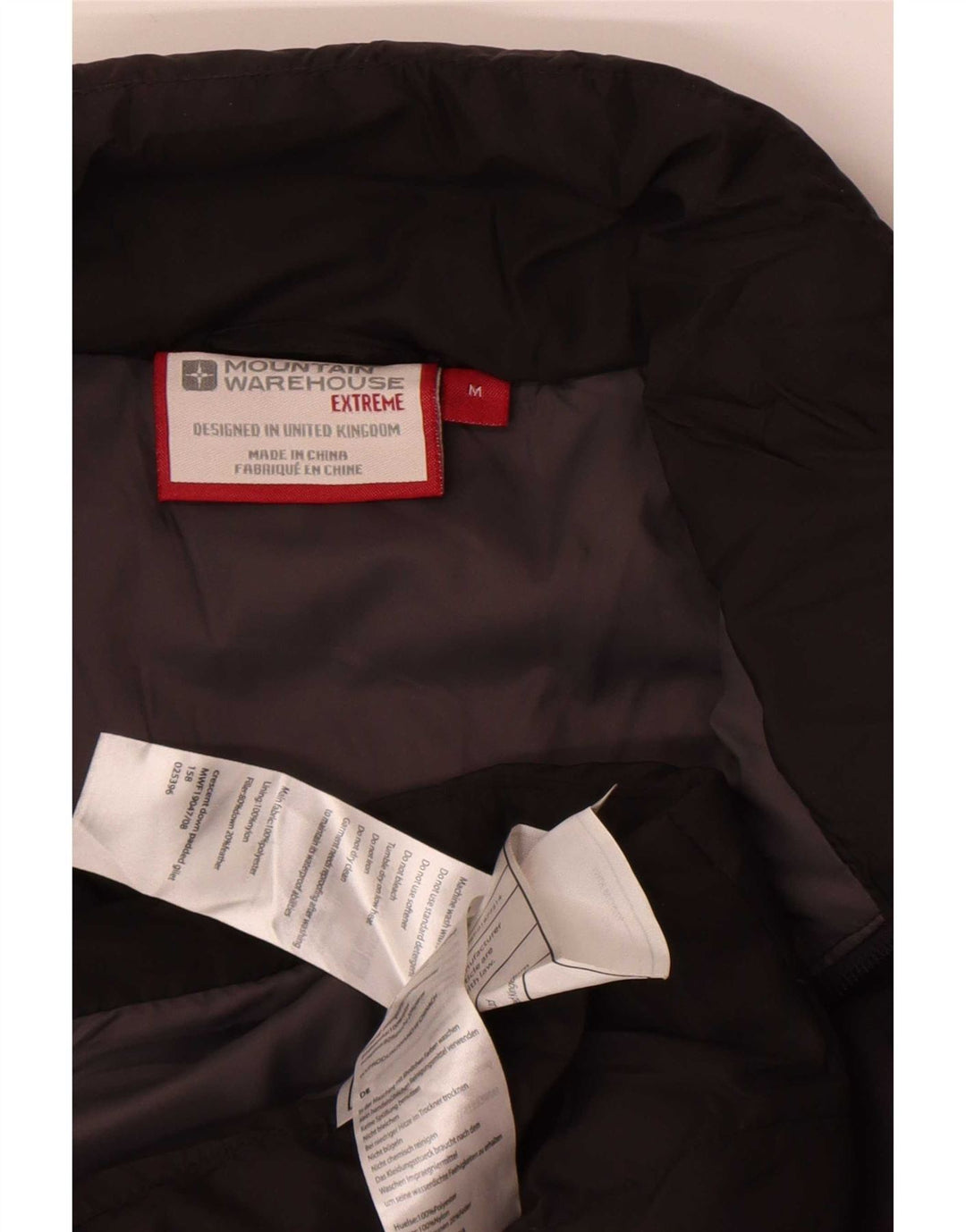 Mountain Warehouse Mens Padded Gilet UK 38 Medium Black Polyester