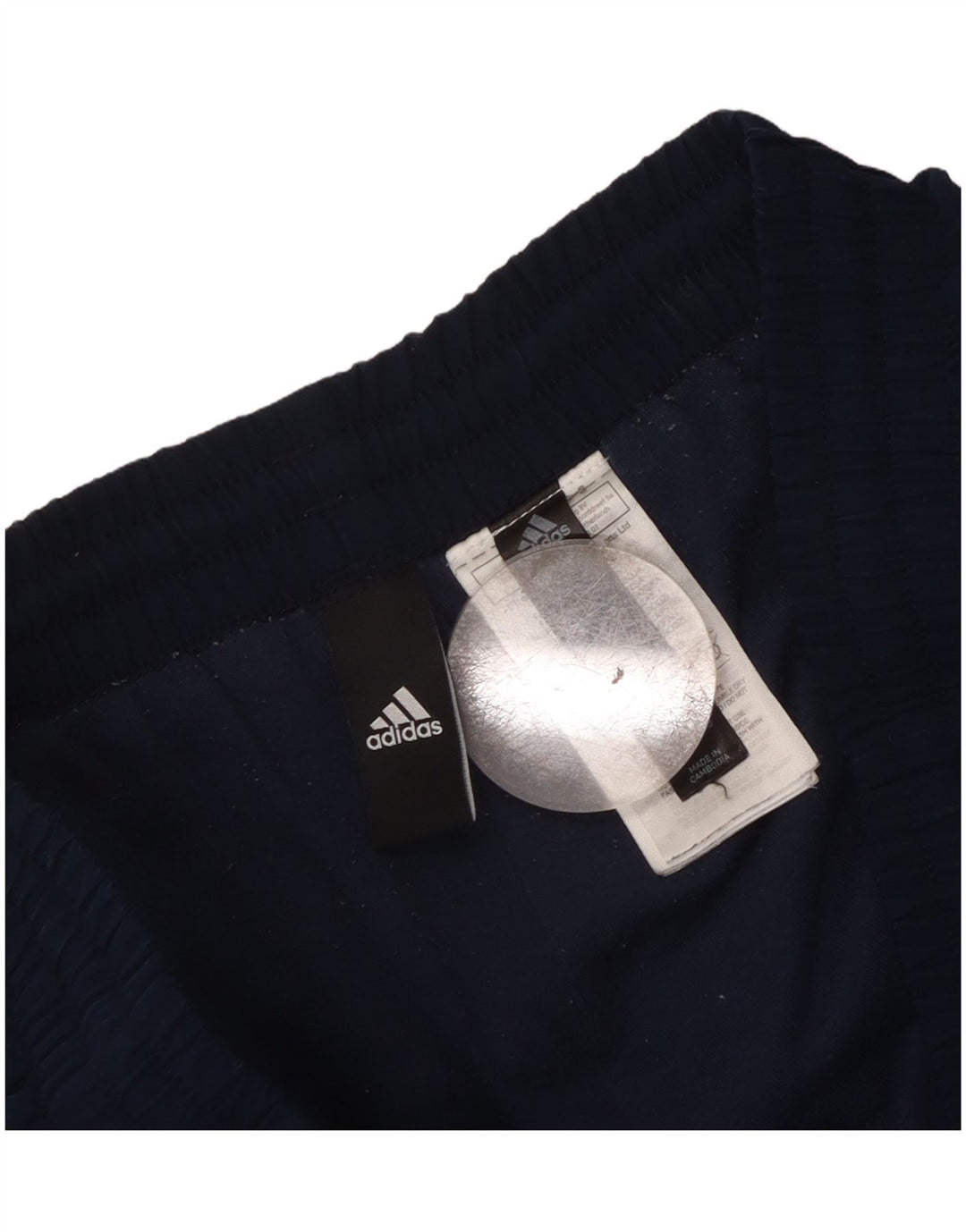 Adidas Mens Tracksuit Trousers Joggers Large  Navy Blue Polyester