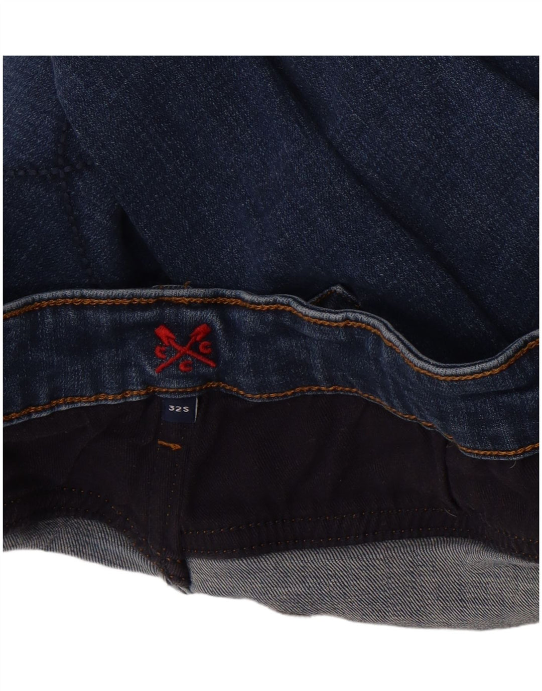 Crew Clothing Womens Slim Jeans W32 L25 Navy Blue