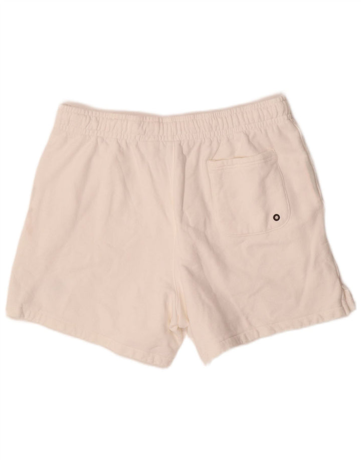 NIKE Mens Sport Shorts XL  White Cotton