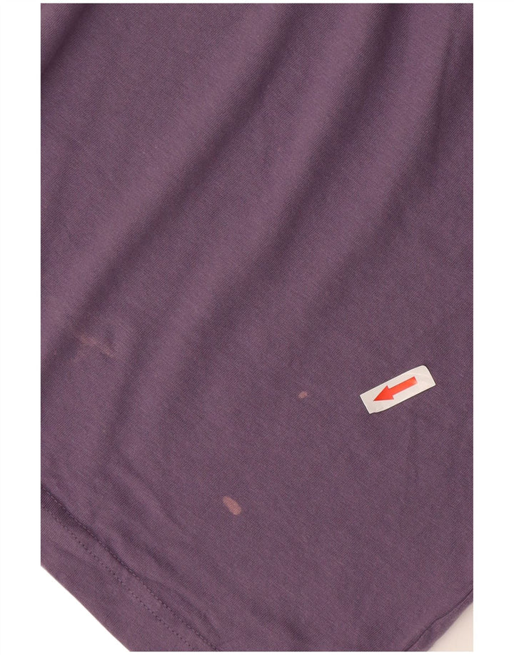 Crew Clothing Mens T-Shirt Top Medium Purple Cotton