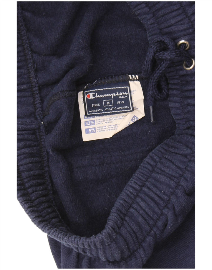 Champion Mens Tracksuit Trousers Joggers Medium  Navy Blue Cotton
