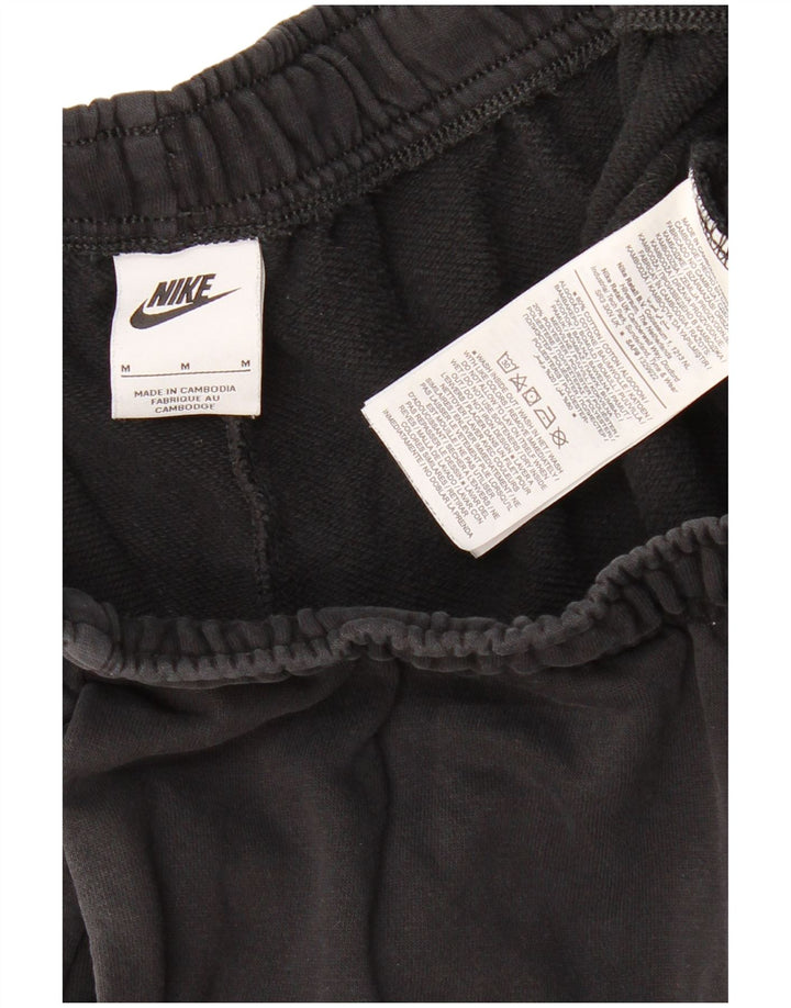 NIKE Mens Air Graphic Tracksuit Trousers Joggers Medium Black Cotton