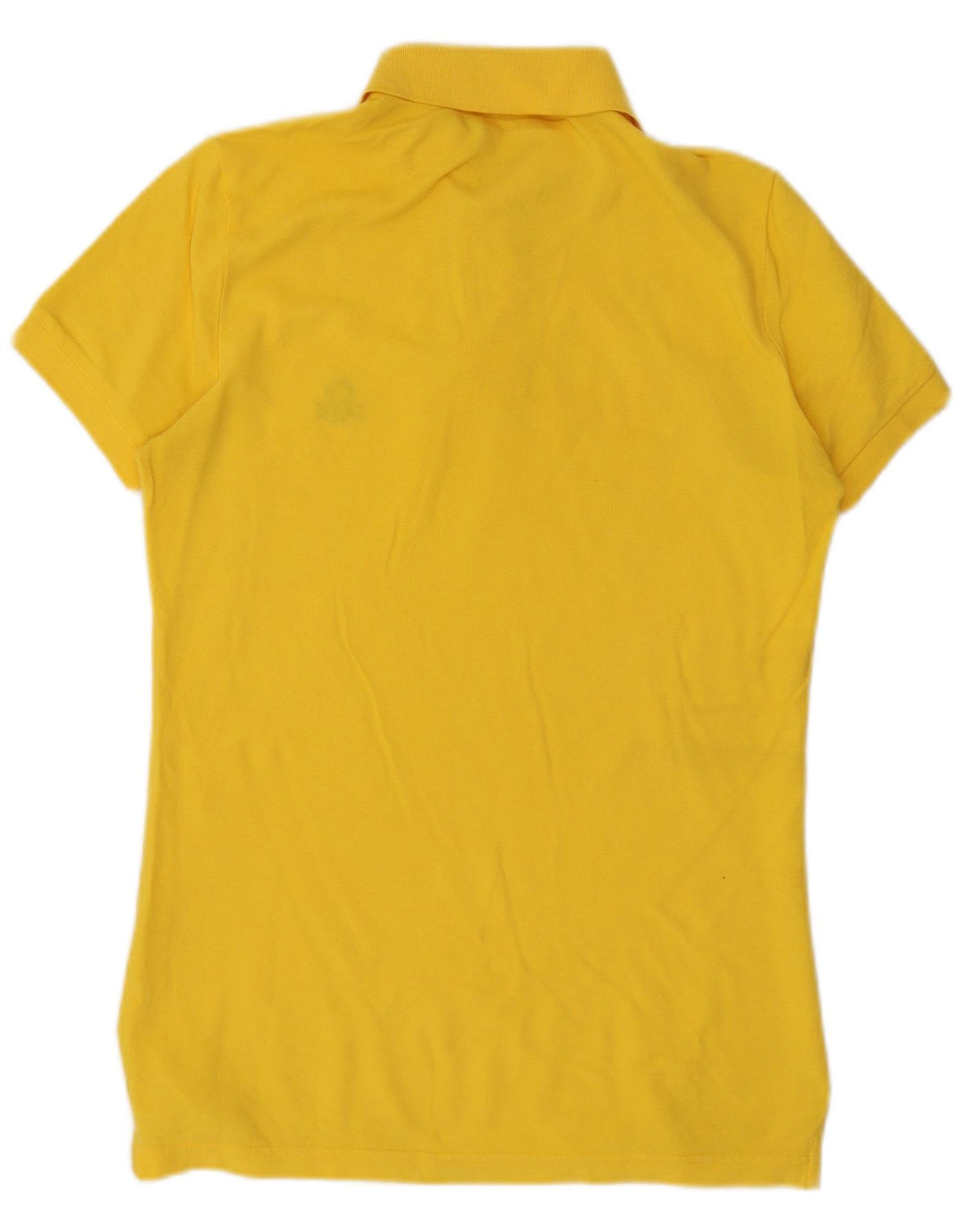 Benetton Mens Polo Shirt Small Yellow