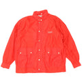 Wrangler Mens Hooded Windbreaker Jacket UK 38 Medium Red Polyamide