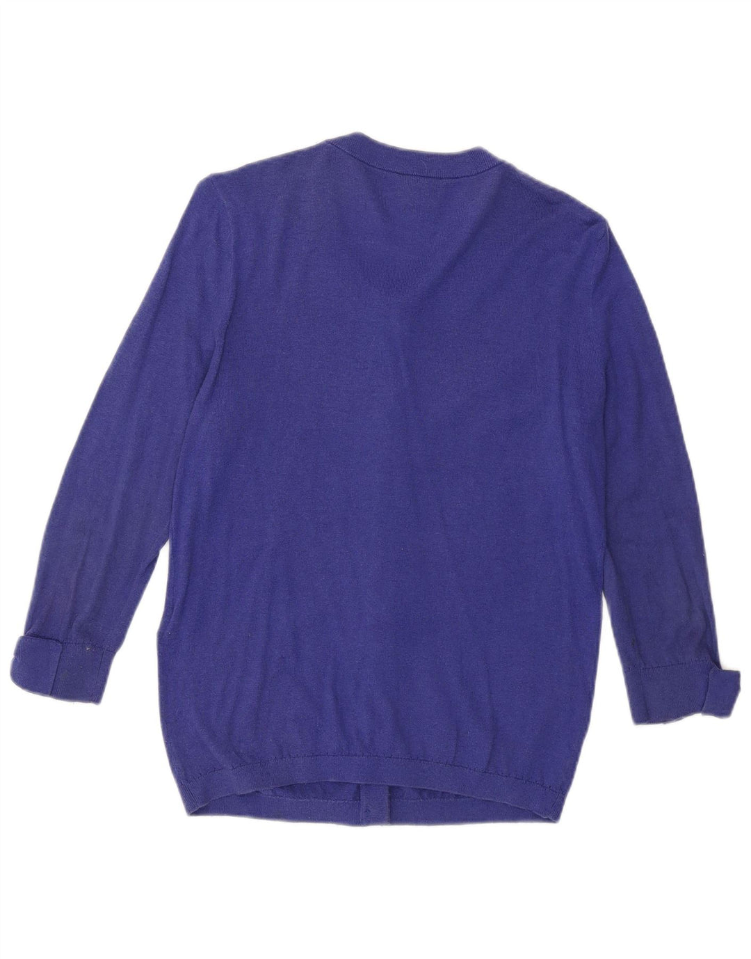 KATE SPADE Womens Cardigan Sweater UK 8 Small Blue Cotton
