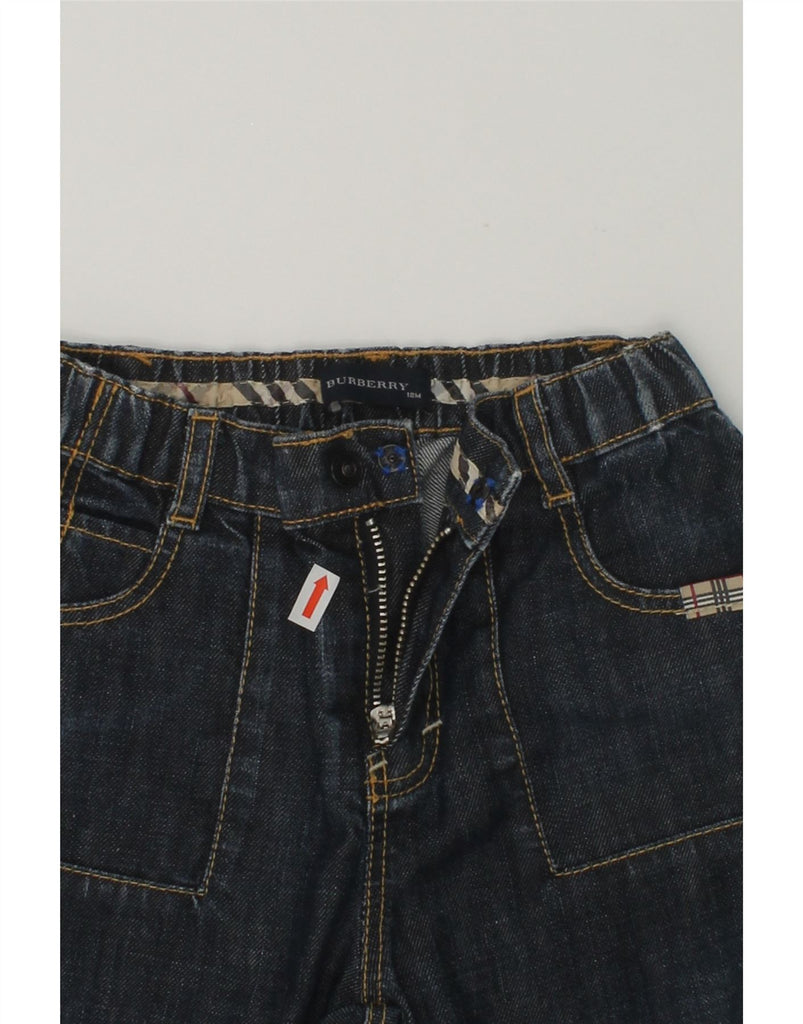 BURBERRY Baby Boys Straight Jeans 12-18 Months W18 L10  Navy Blue Cotton | Vintage Burberry | Thrift | Second-Hand Burberry | Used Clothing | Messina Hembry 