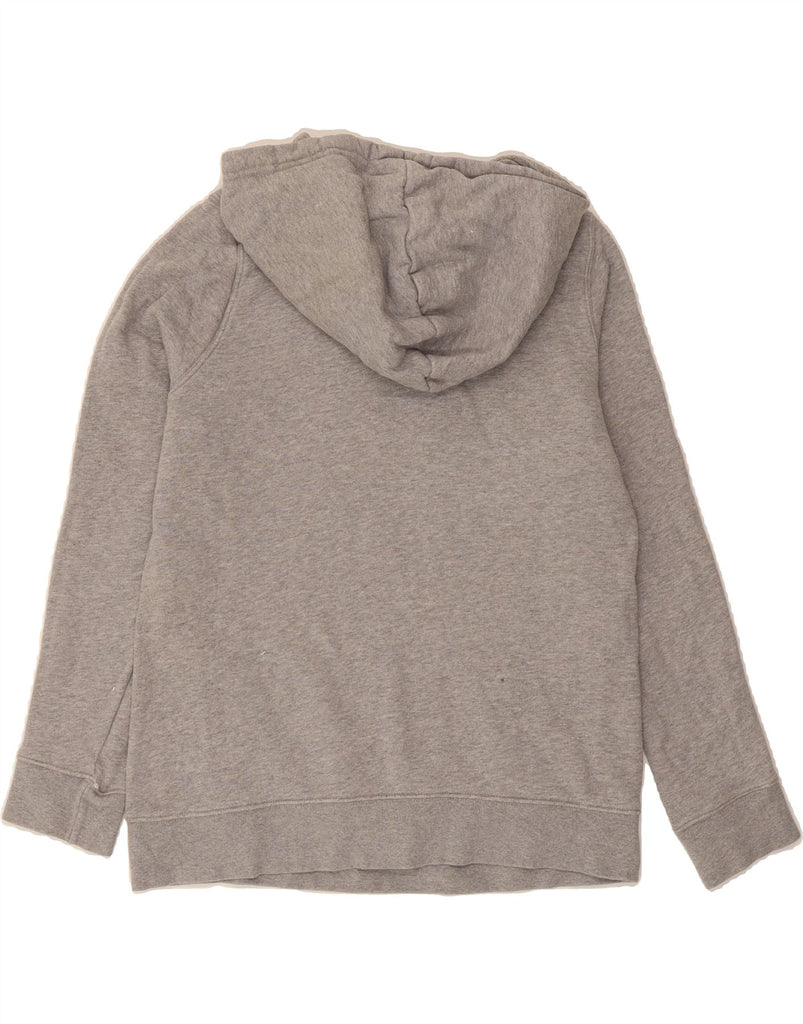 ADIDAS Womens Graphic Hoodie Jumper UK 12 Medium  Grey Cotton Vintage Adidas and Second-Hand Adidas from Messina Hembry 