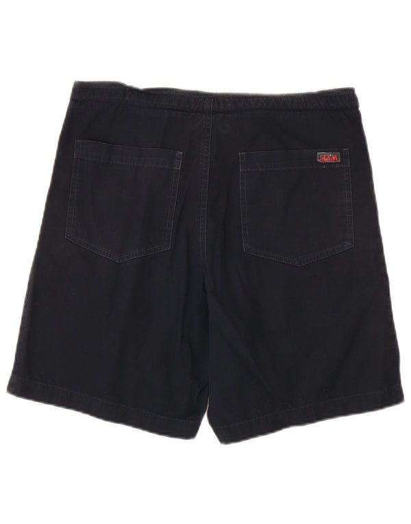 Slam Mens Chino Shorts IT 44 XS W30 Navy Blue Cotton