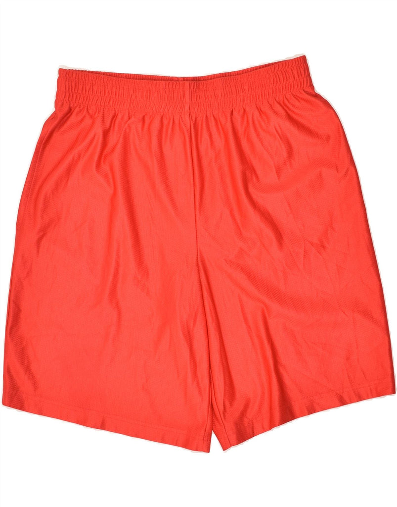 STARTER Mens Sport Shorts Medium Red Polyester | Vintage Starter | Thrift | Second-Hand Starter | Used Clothing | Messina Hembry 