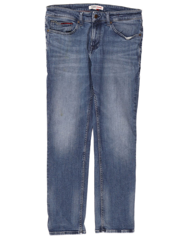 Tommy Hilfiger Mens Scanton Slim Jeans W33 L30 Blue Cotton
