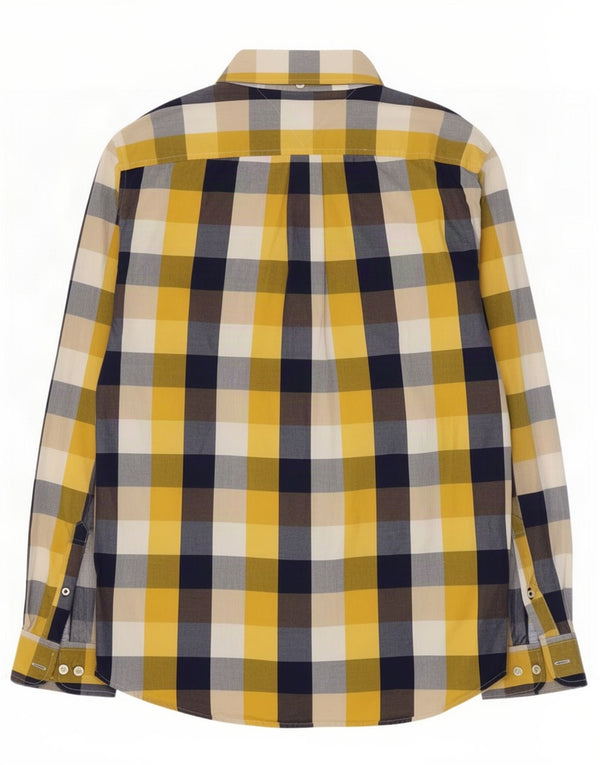 Tommy Hilfiger Mens Classic Fit Shirt Large Multicoloured Check Cotton