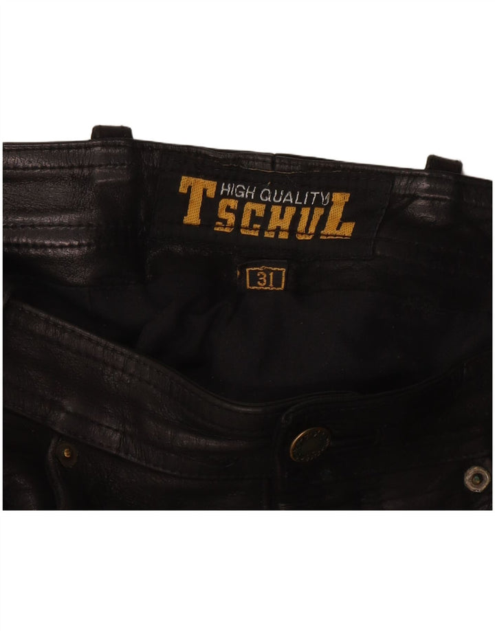 Tschul Womens Straight Casual Trousers W31 L30 Black