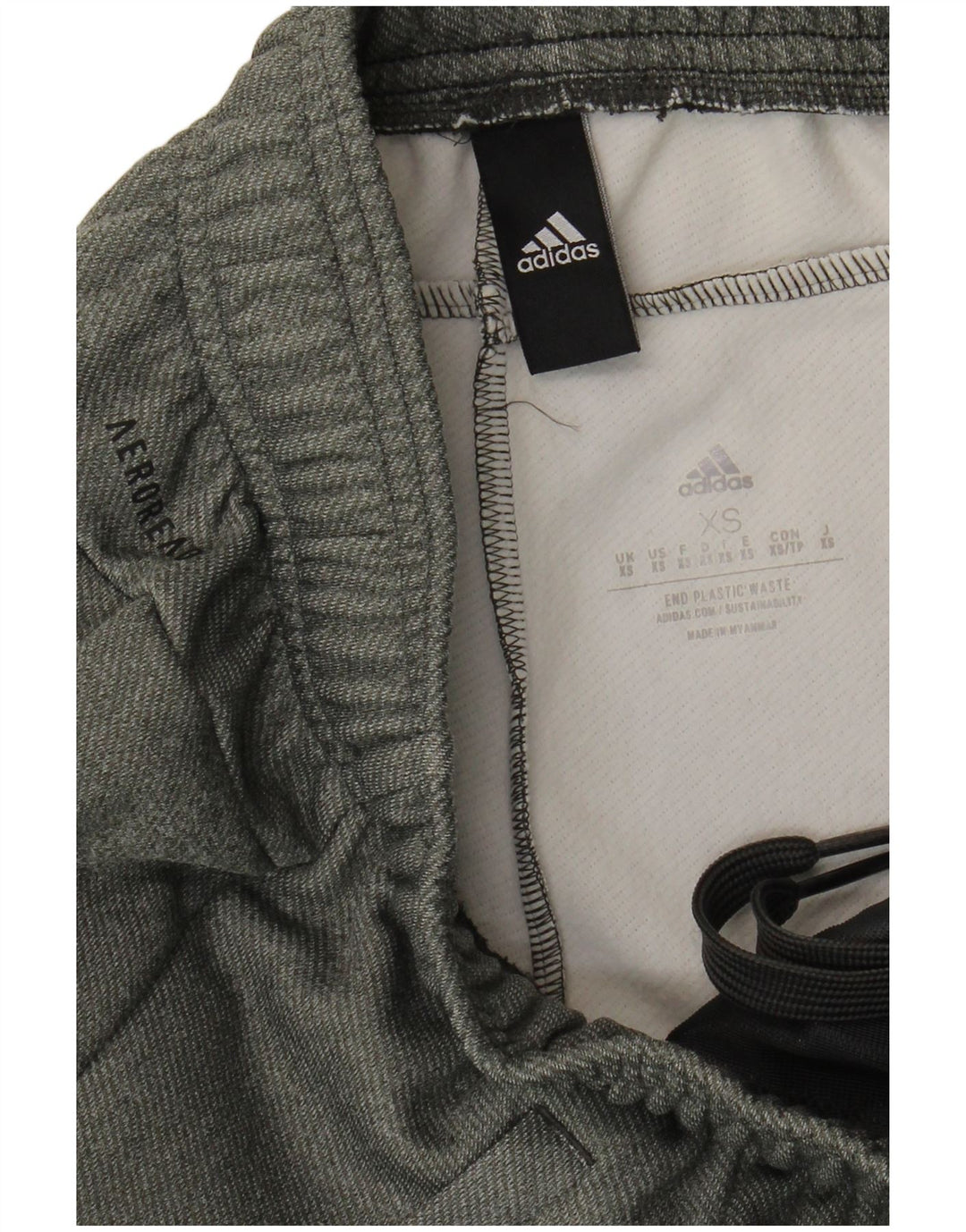 Adidas Mens Aeroready Tracksuit Trousers XS  Grey