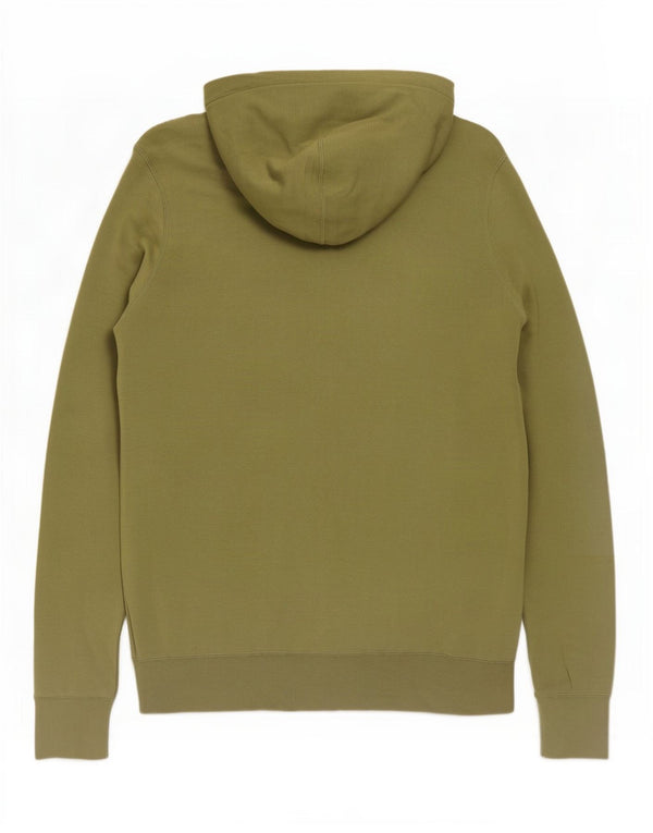 Converse Mens Zip Hoodie Sweater XL Green Cotton