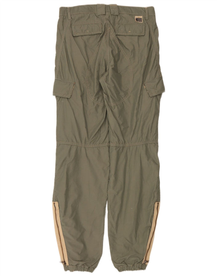 Mason's Mens Joggers Cargo Trousers W32 L34 Green