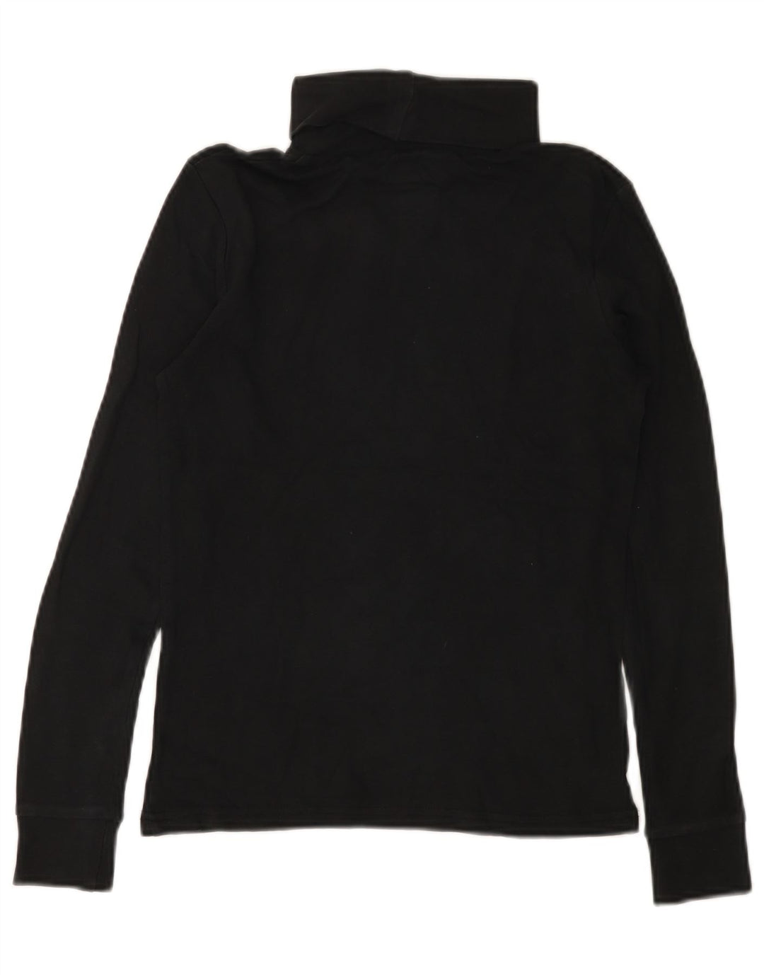 Mountain Warehouse Womens Roll Neck Top Long Sleeve UK 8 Small Black