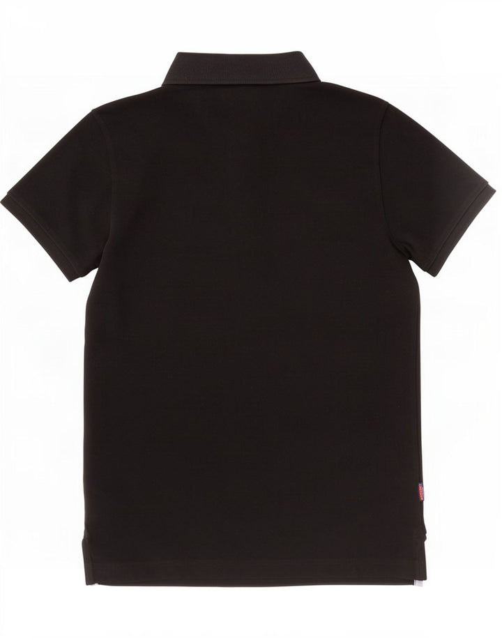 Superdry Mens Polo Shirt Medium Black Cotton