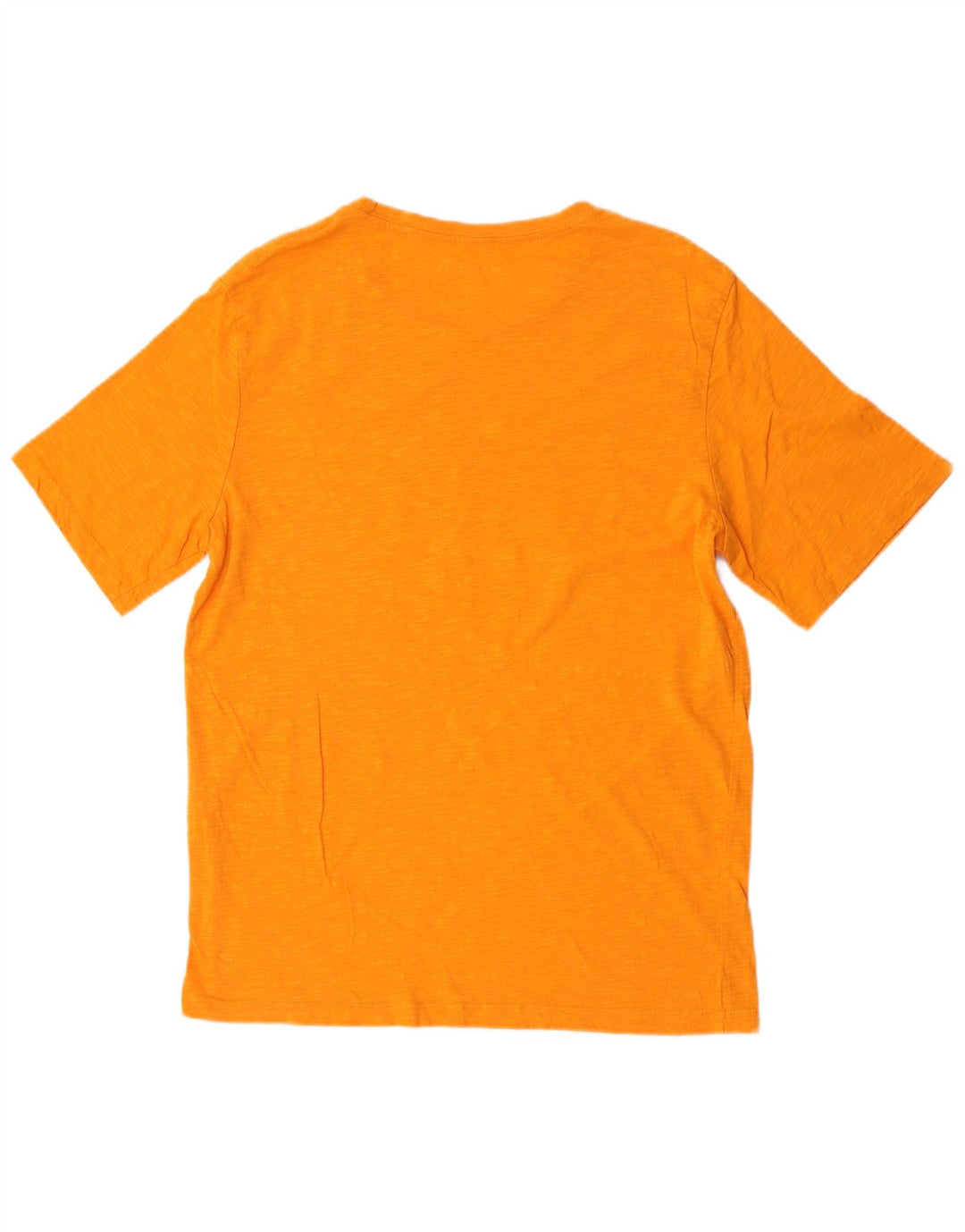 Jack & Jones Mens Graphic T-Shirt Top Medium Orange