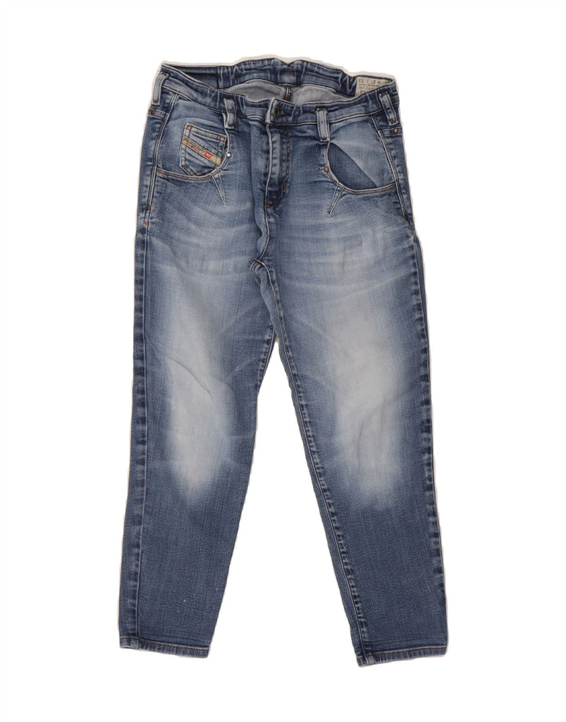 DIESEL Womens Chinelle Slim Tapered Cropped Jeans W27 L24 Blue Cotton Vintage Diesel and Second-Hand Diesel from Messina Hembry 