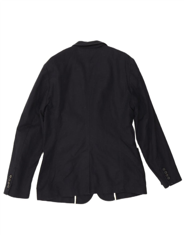 G-STAR Mens 2 Button Blazer Jacket IT 54 2XL Navy Blue