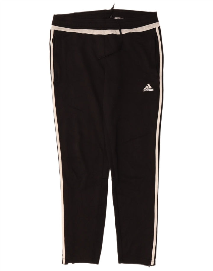 ADIDAS Womens Climacool Tracksuit Trousers UK 16/18 Large Black Polyester