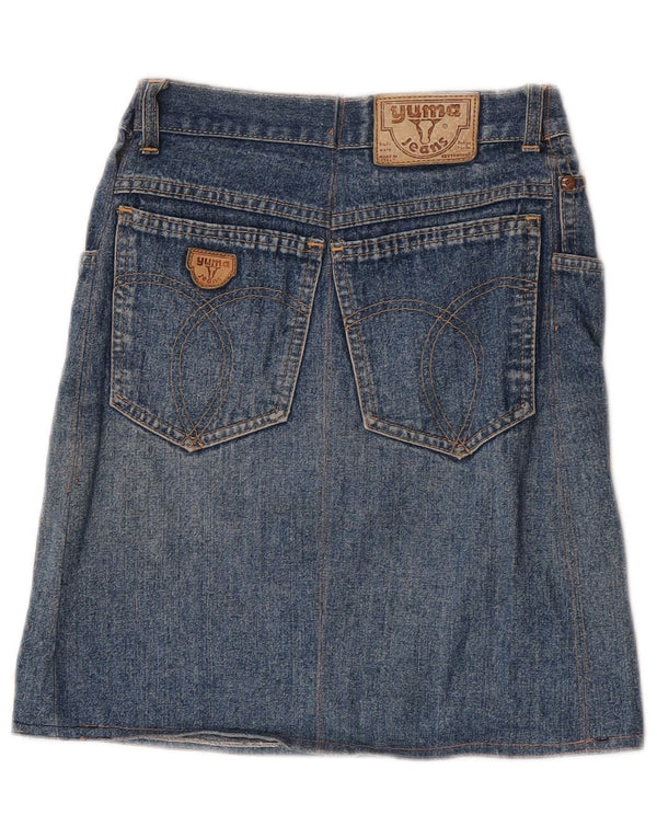 Yuma Girls Denim Skirt 9-10 Years W23 Blue Cotton