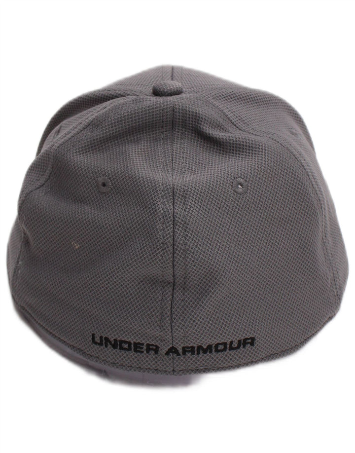 Under Armour Mens Baseball Cap Small/Medium Grey Polyester