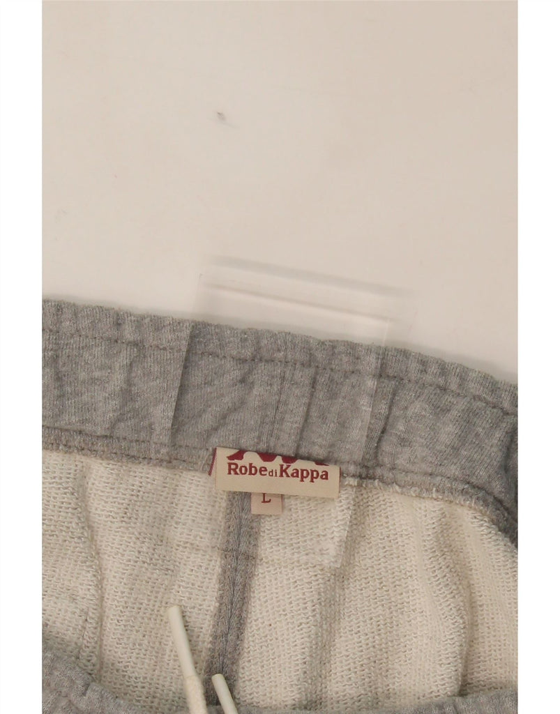 KAPPA Mens Tracksuit Trousers Joggers Large  Grey Vintage Kappa and Second-Hand Kappa from Messina Hembry 