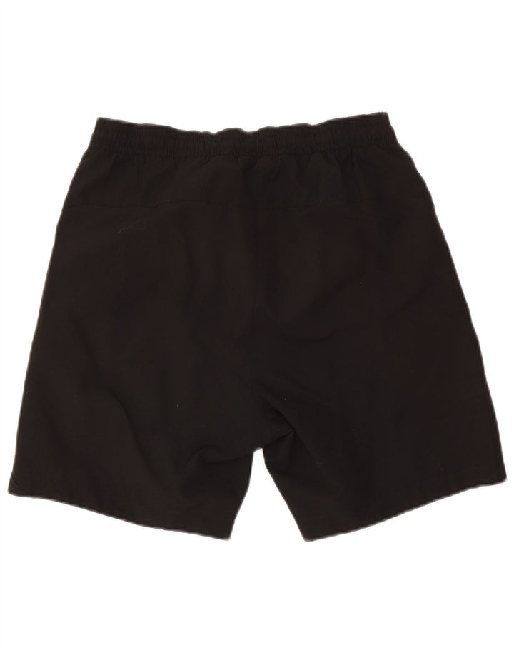 Adidas Mens Graphic Sport Shorts Small Black Polyester
